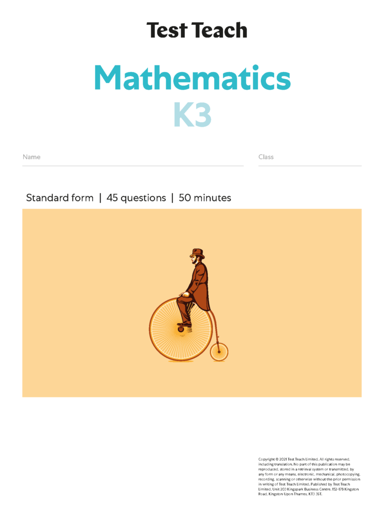 Mathematics | K3 - Test Teach