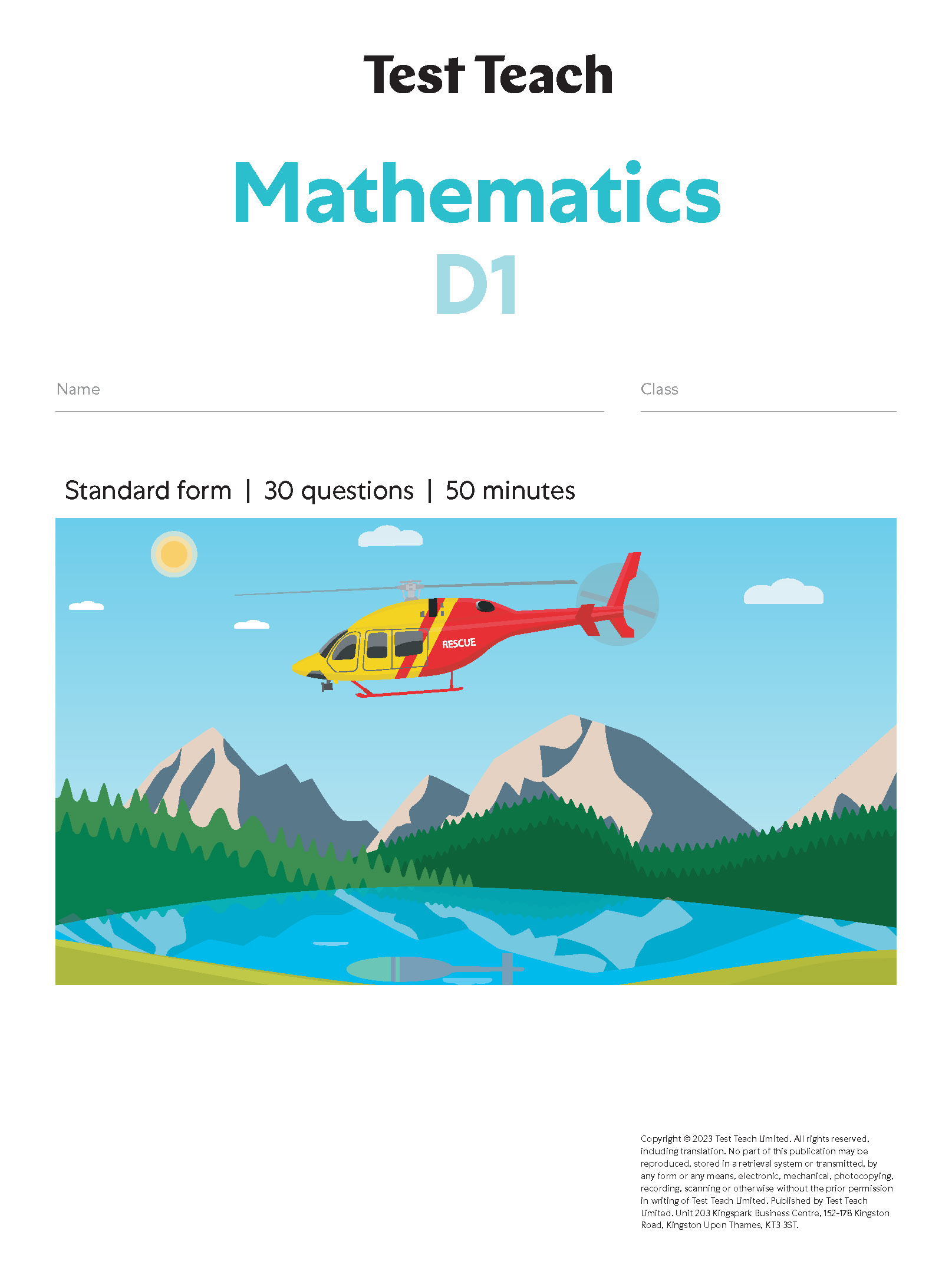 Mathematics | D1 - Test Teach