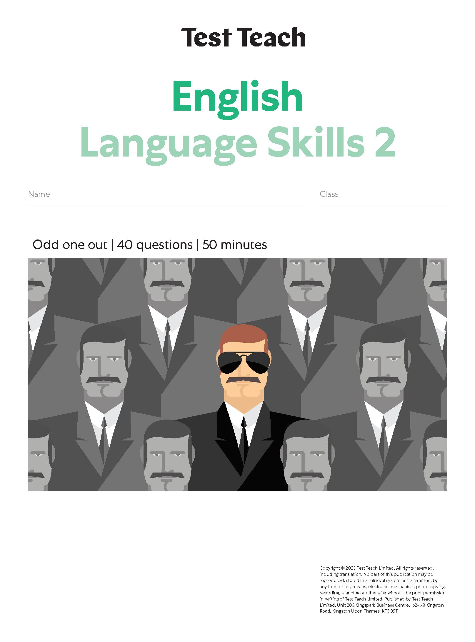 English | Language Skills 2 - Test Teach