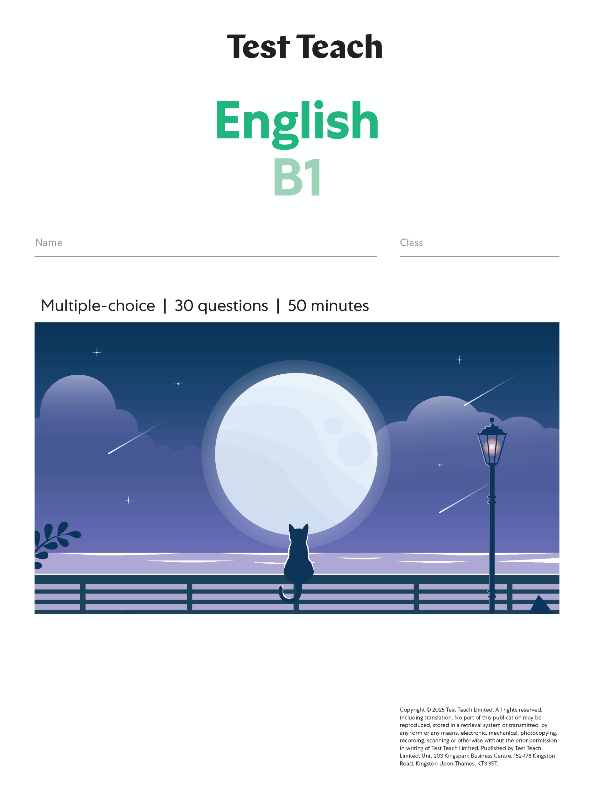 English | B1 - Test Teach